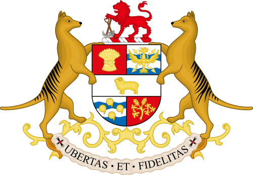 Tasmania coat of arms