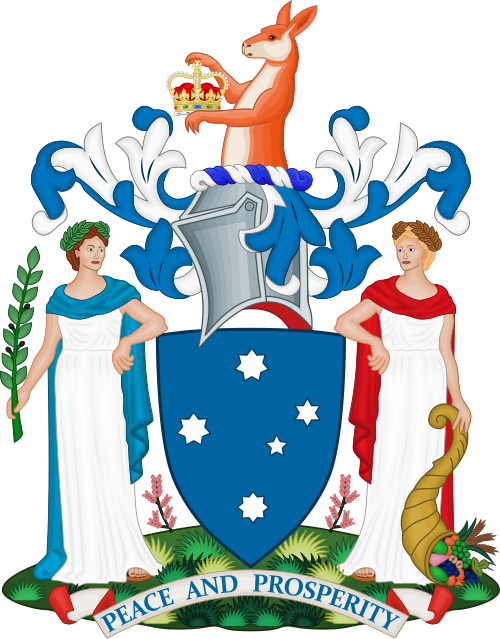 Victoria coat of arms